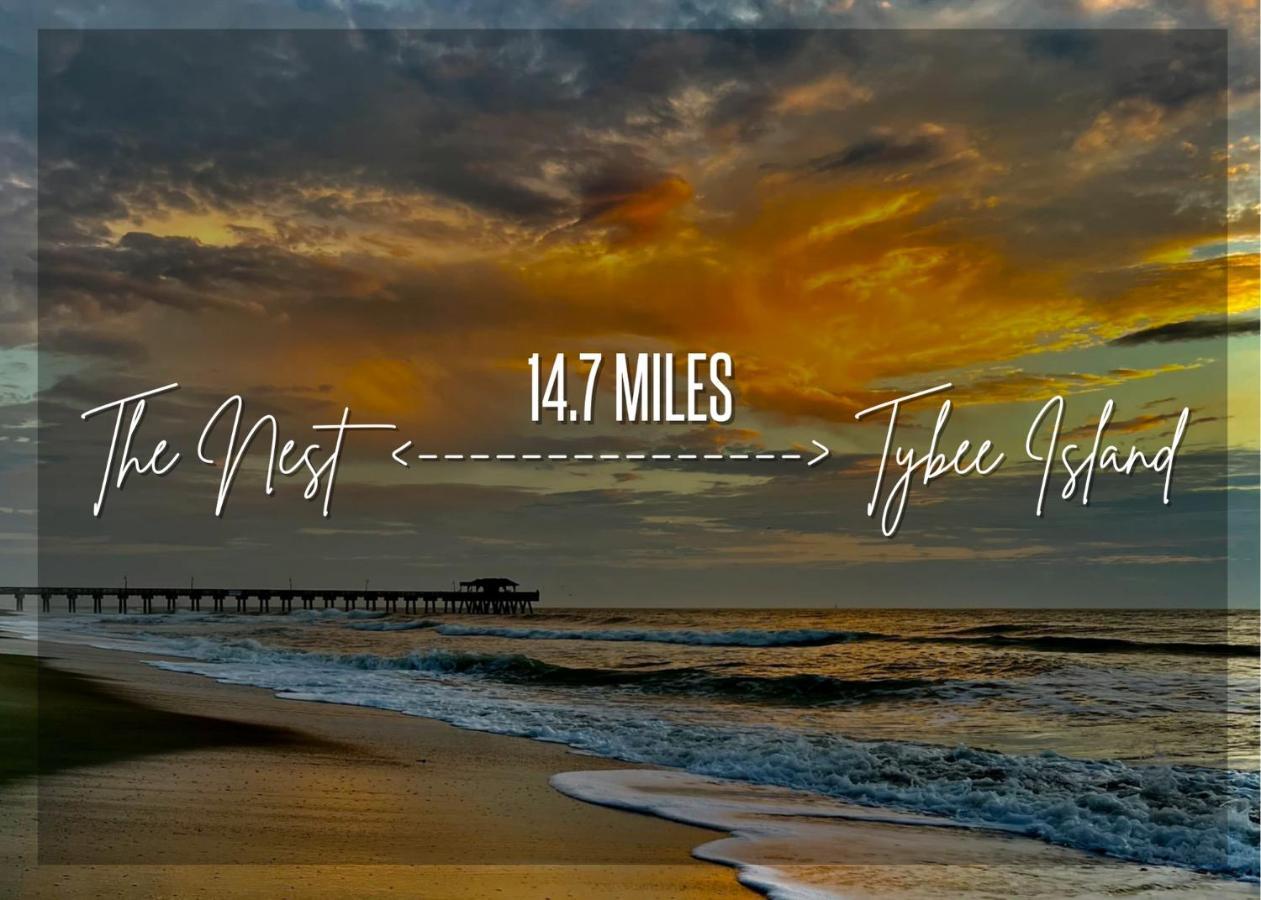Cozy Oasis 15Min To Dt & Tybee, Home Away From Home - The Nest Savannah Bagian luar foto
